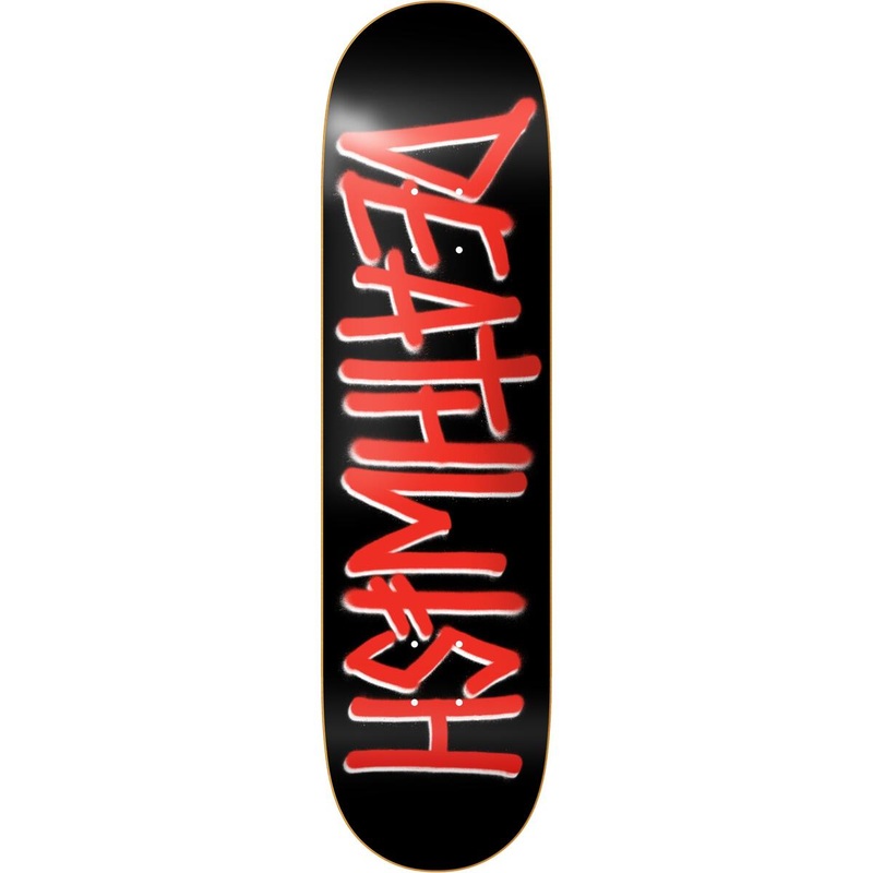 Deathspray Red 8.38″ Skateboard Deck 8.38″