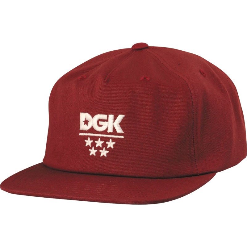Dgk All Star Hat Burgundy