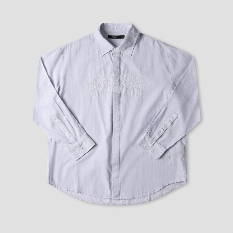 Former Puncture Longsleeve Shirt White Medium