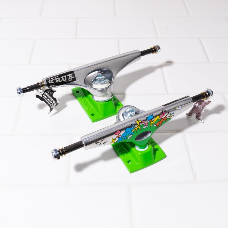Krux K5 Pro Ryan Lay Watering Hole Standard Skateboard Trucks 8.0