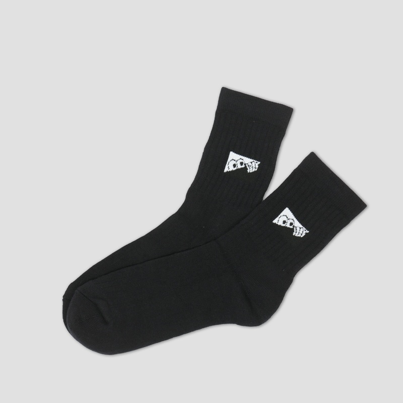 Last Resort AB Heel Tab Dress Socks Black UK 6-8