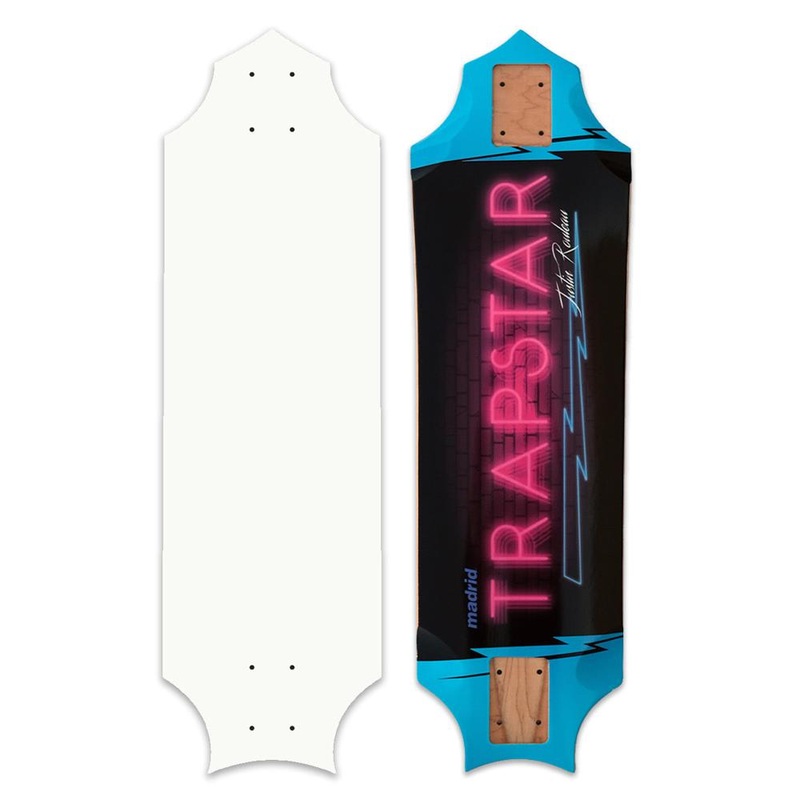 Madrid The Trapstar Justin Rouleau Pro Model 30″ Freeride Deck – Performance Series Deck