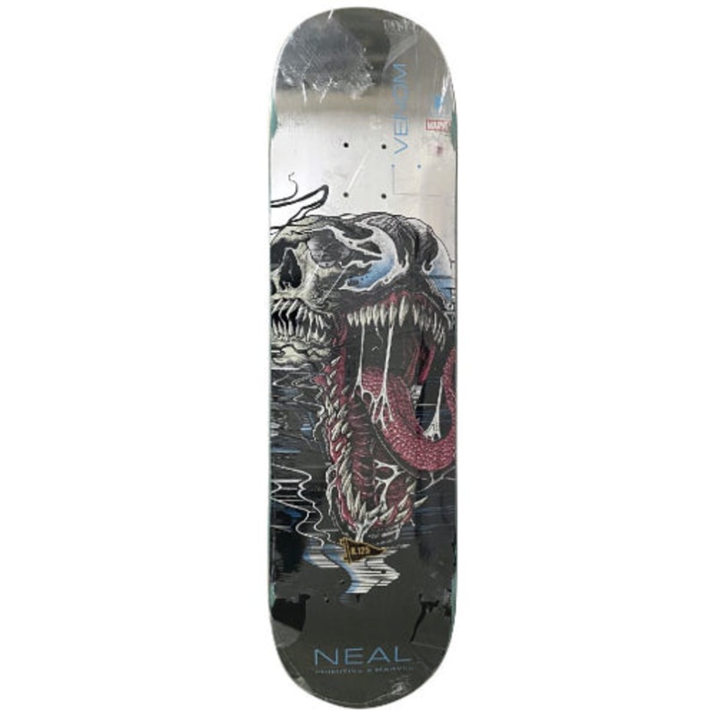 New with Shipping Blemishes – Primitive X Marvel Robert Neal Pro Venom Skateboard Deck 8.125″ 8.125″