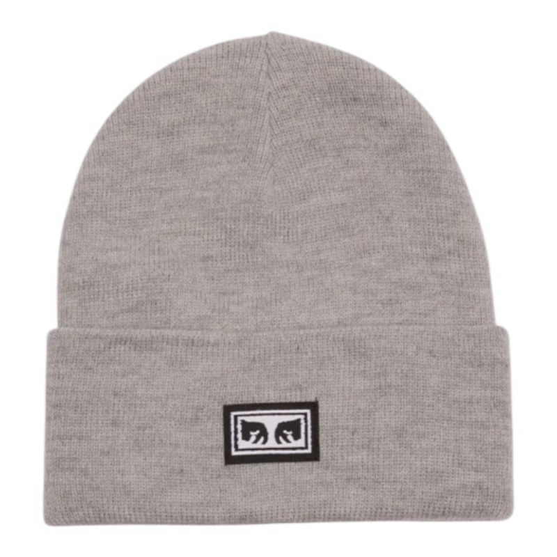 OBEY ICON EYES BEANIE HEATHER GREY OS