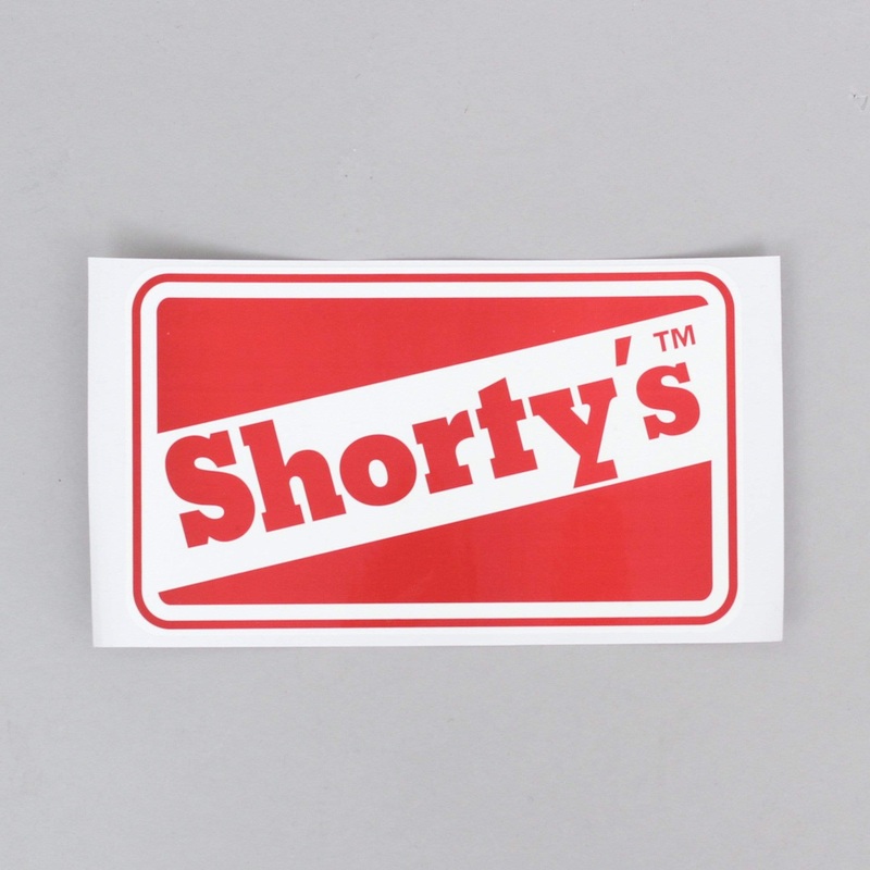 Shorty’s OG Logo Large Sticker Red