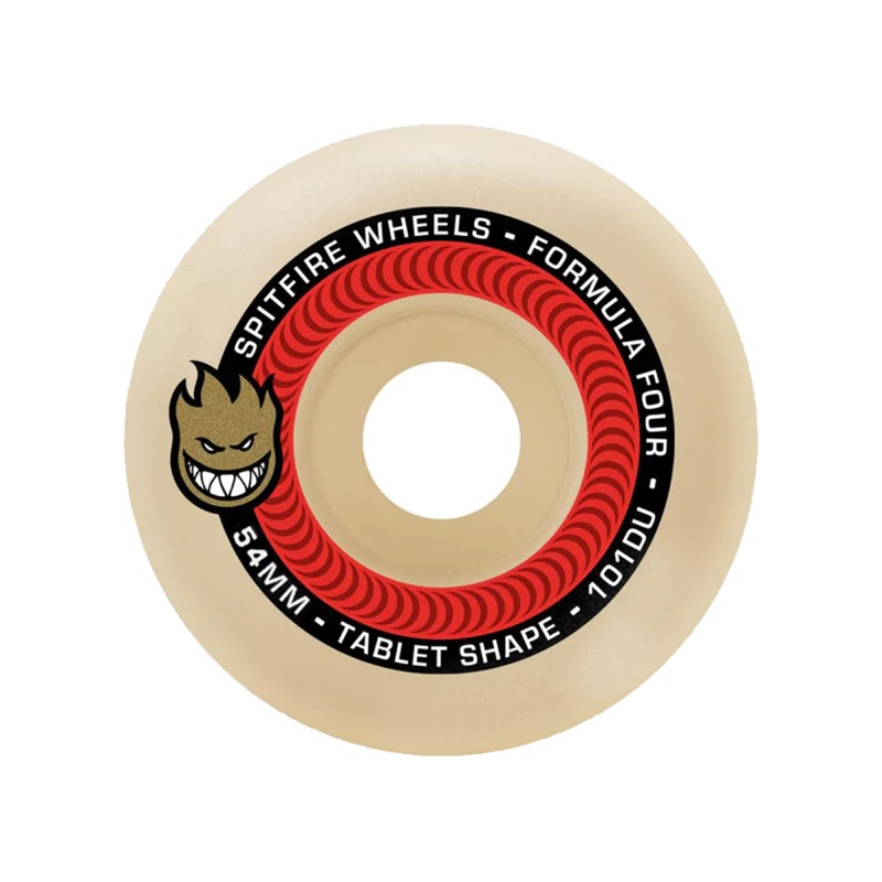Spitfire Formula Four Tablets Wheels 101 Duro – 54mm –  SET