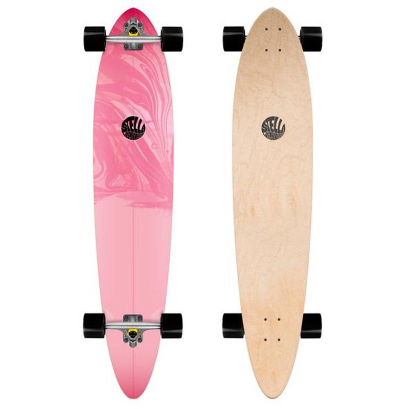 Stella 42 Pink Pintail Longboard Complete Complete