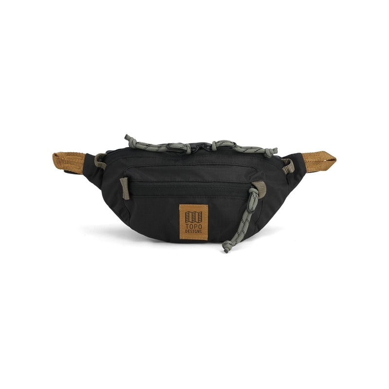 Topo Designs Mountain Waist Pack Black/Neutral