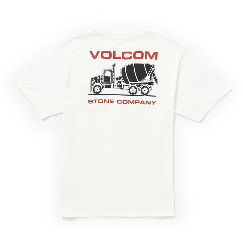 Volcom Skate Vitals Grant Taylor Tee Off White M