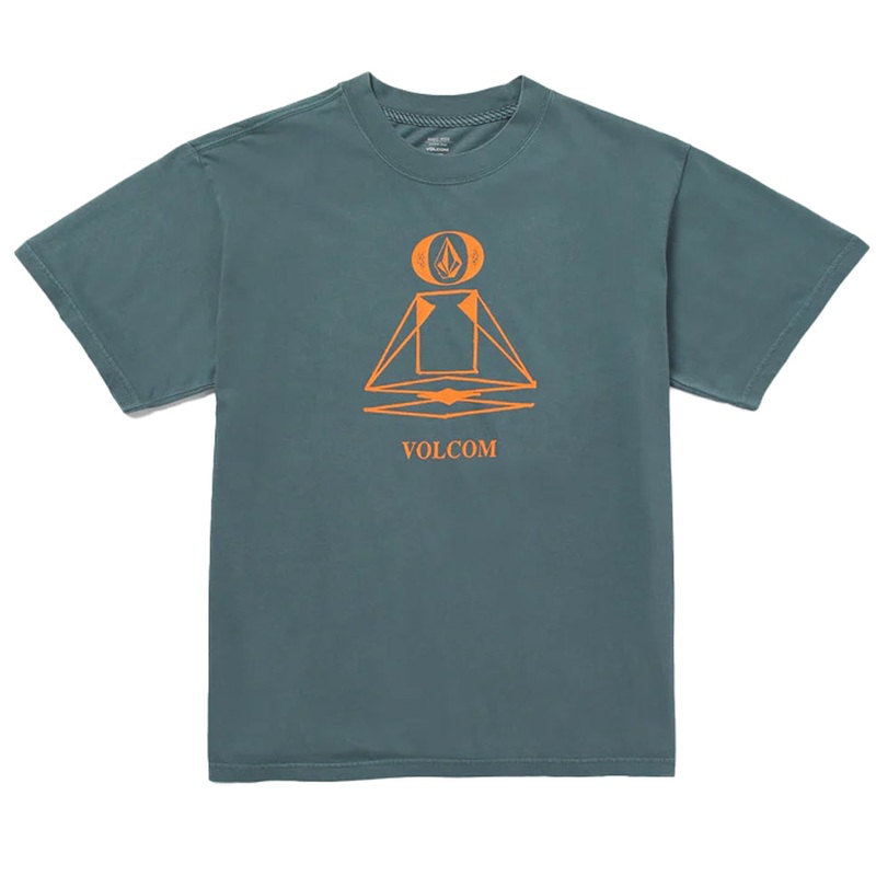 Volcom Skate Vitals Remy Stratton T Shirt Dark Slate Small