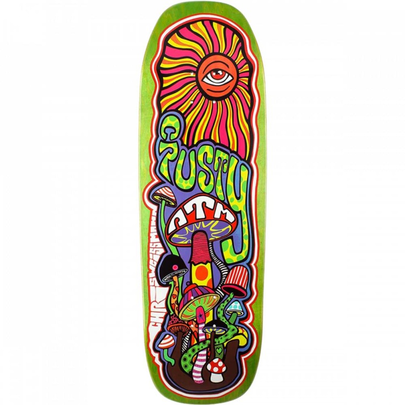 ATM Weissmann Shrooms 9.5″ Skateboard Deck