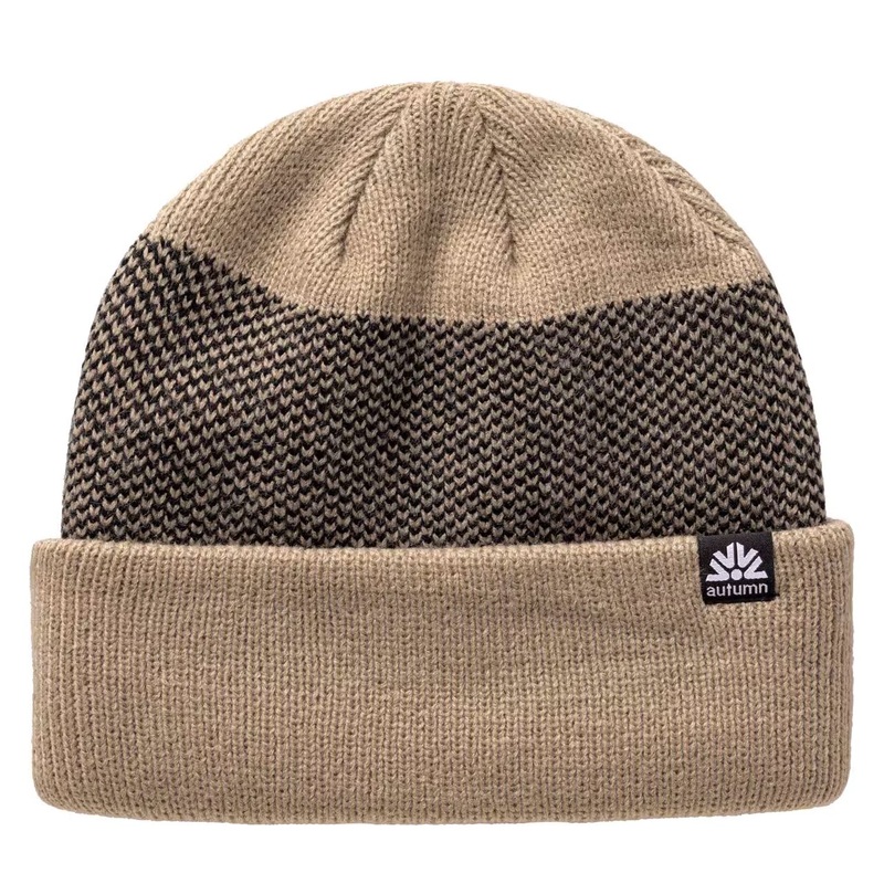 Autumn 2025 Simple Birdseye Beanie Khaki
