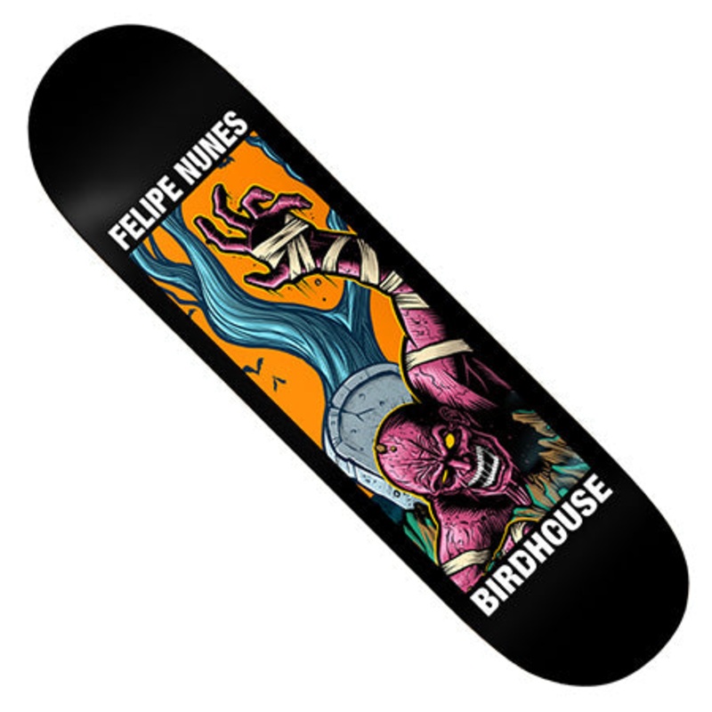 Birdhouse Felipe Nunes Second Life Deck Black/ Multi 8.25 X 31.5 WB:14.25