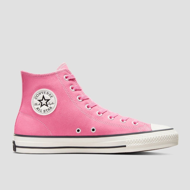 Converse Cons CTAS Pro Hi Skate Shoes Oops Pink / Egret / Black UK4