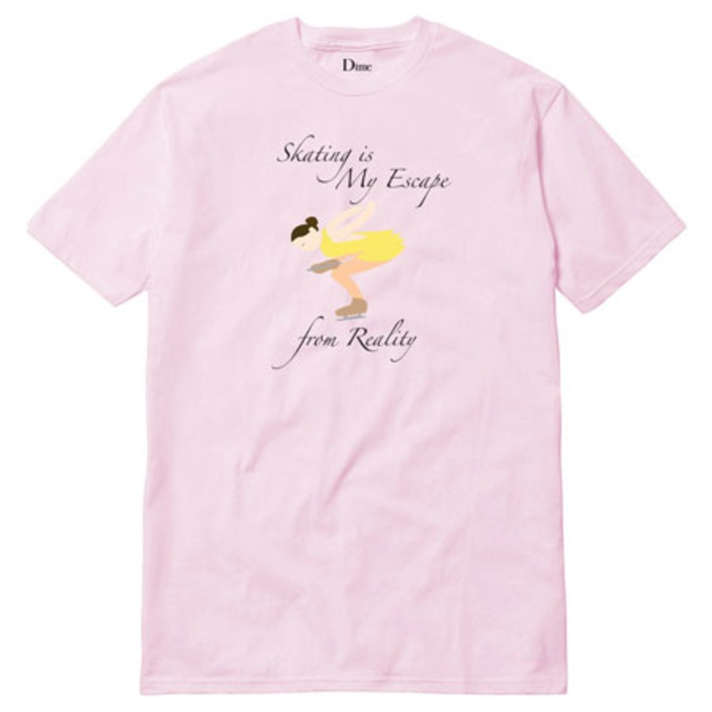 Dime Skate And Destroy T Shirt Pink Medium