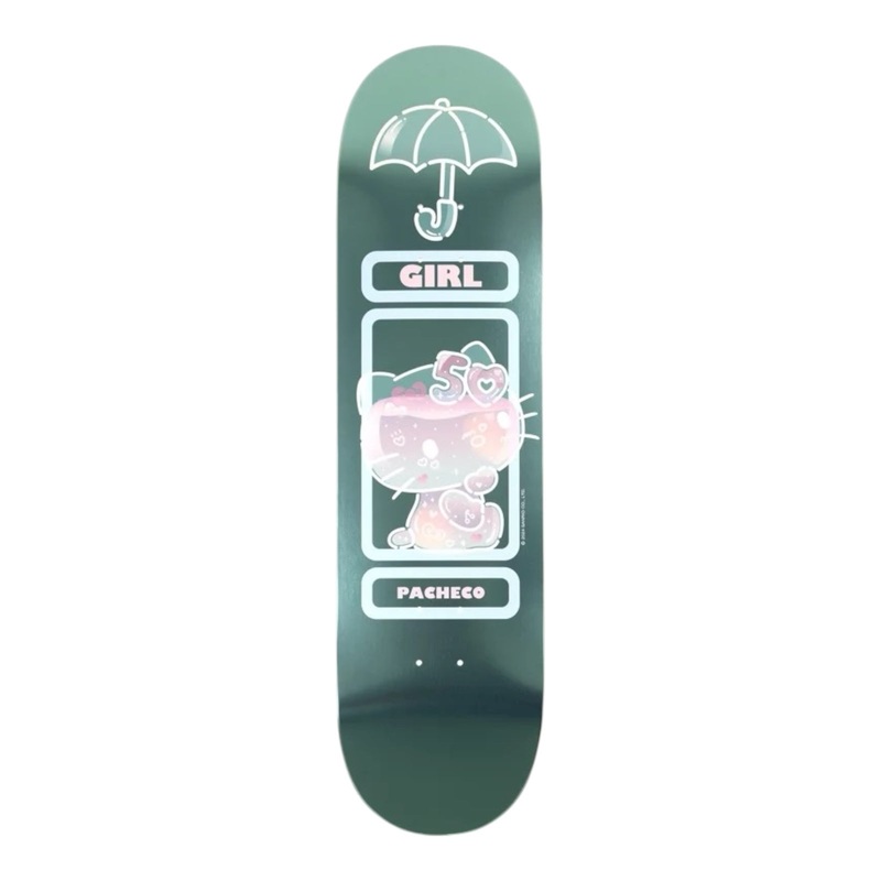 Girl Skateboards x Hello Kitty Pacheco 50th Anniversary Deck 8.375 8.375