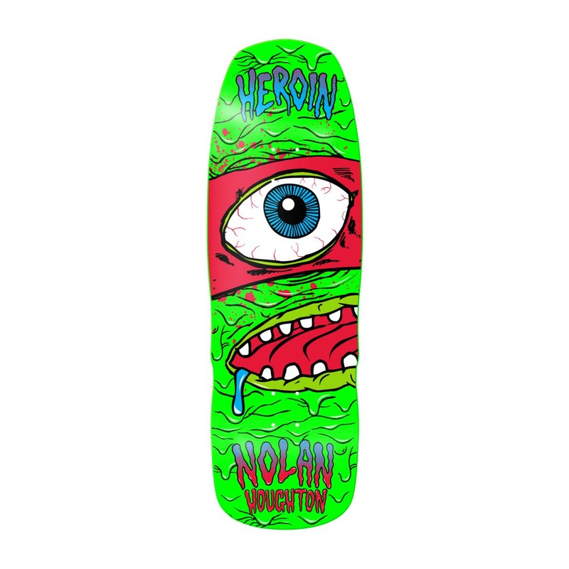 HEROIN NOLAN “MUTATION” SKATEBOARD DECK 10.1″