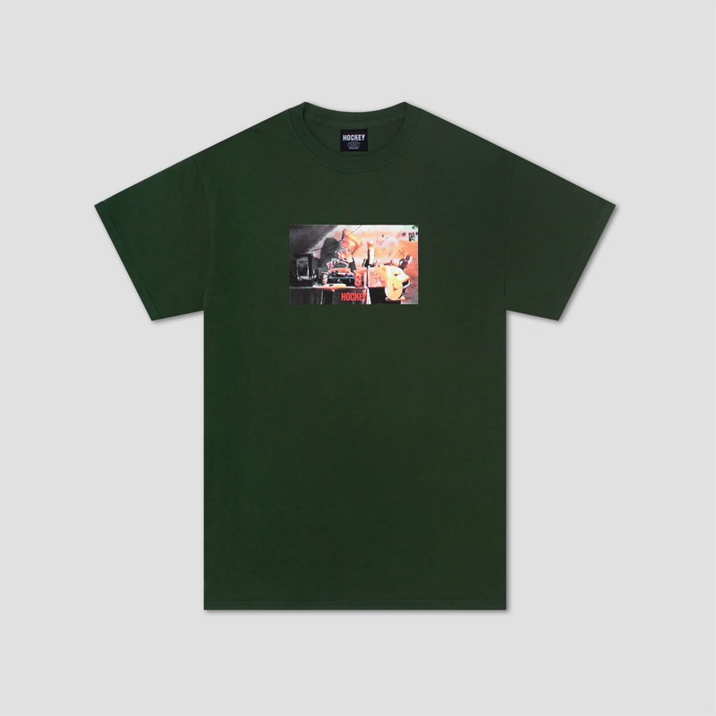 Hockey DJ Baghead T-Shirt Forest Large