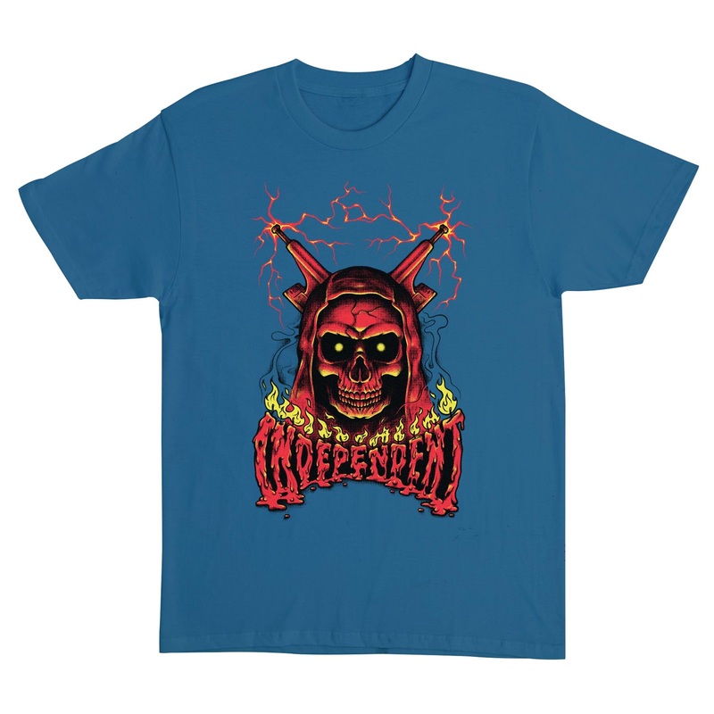 Independent Trucks “Sacrificial Span” Indigo T-Shirt Medium