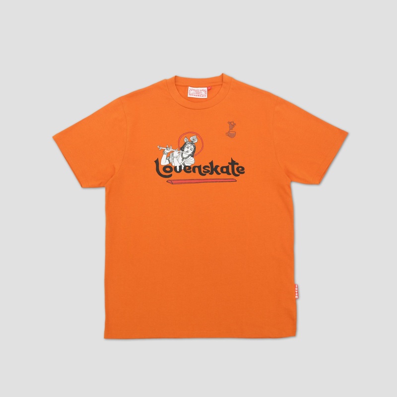 Lovenskate Curbasutra T-Shirt Burnt Orange Small