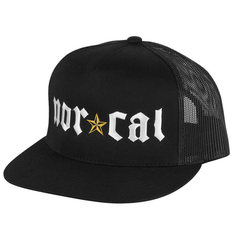 Medieval Embroidered Nor Cal Trucker Hat Black OS
