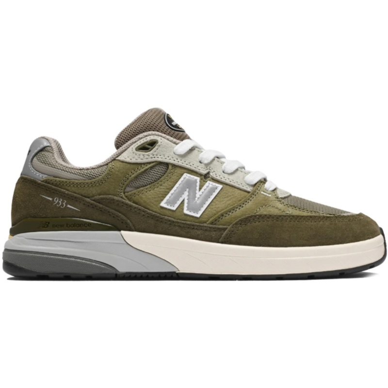 New Balance Numeric 933 Andrew Reynolds Skate Shoes Olive 7 Olive