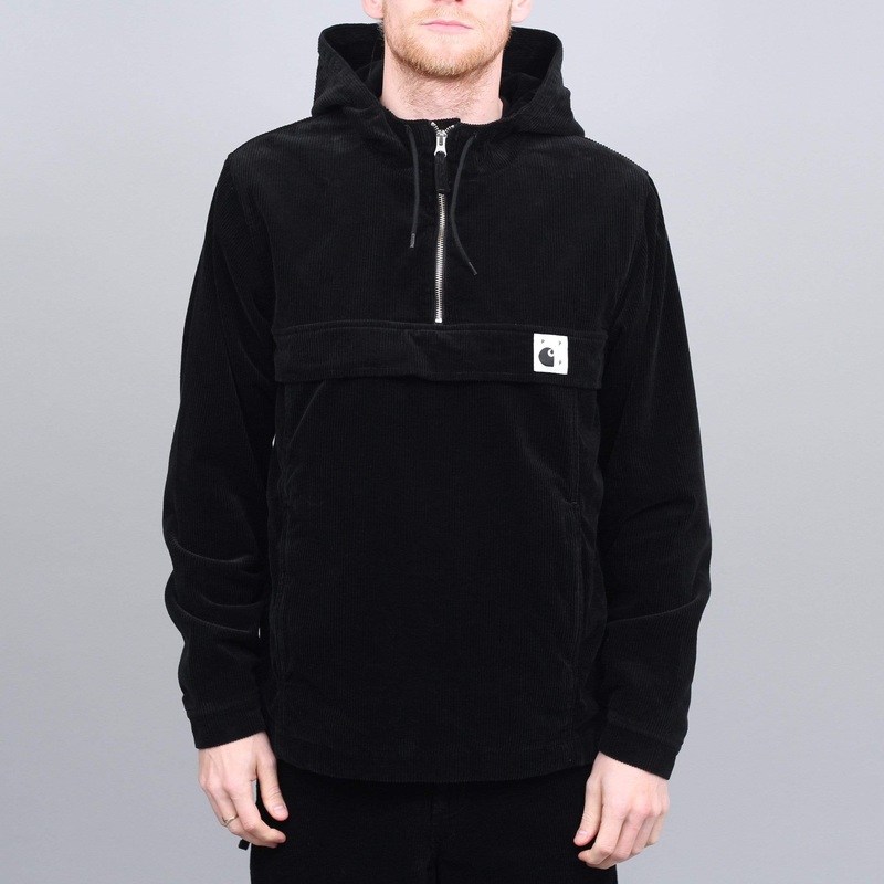 Pop Trading X Carhartt Nimbus Pullover Jacket Black Small
