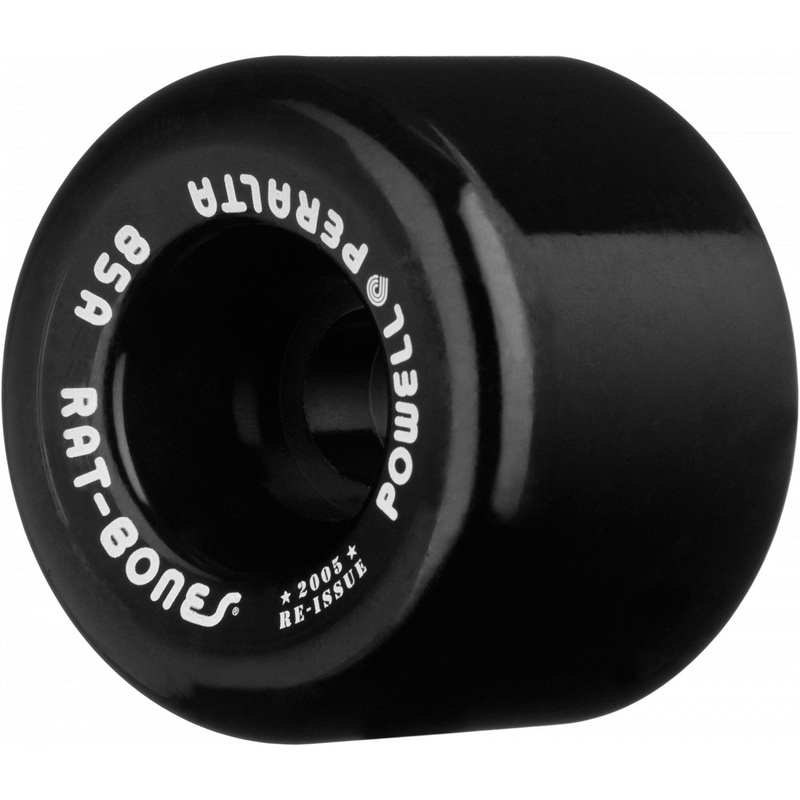 Powell Peralta Rat Bones 60mm 85a Black Skateboard Wheels