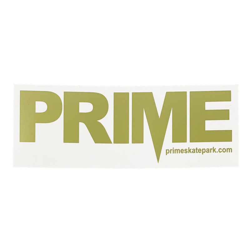 Prime Delux OG SP Sticker XXL – Gold / White