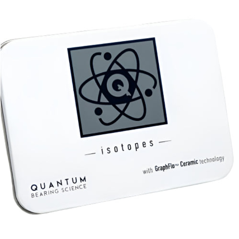 Quantum Isotopes Ceramic Hybrid Skateboard Bearings