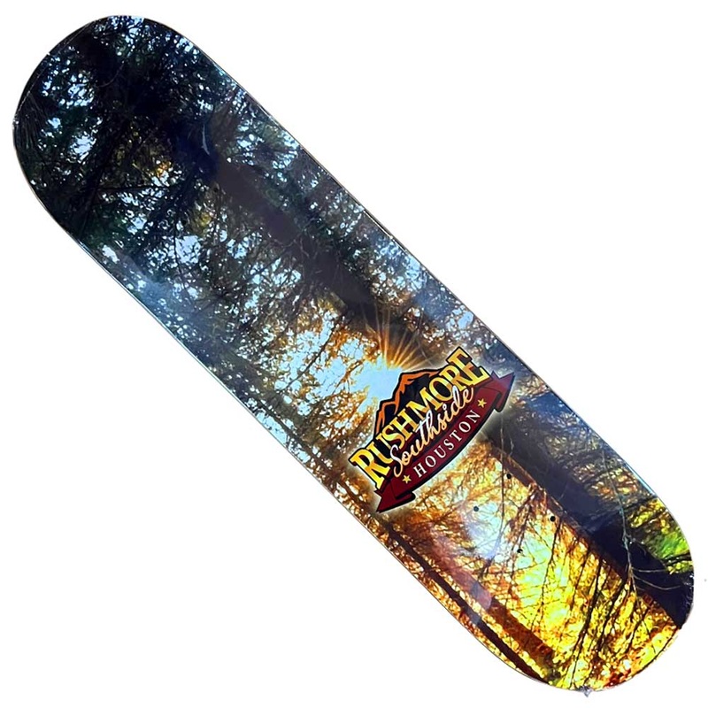 Rushmore Southside Skateboard Deck Southside Skatepark 8.12×31.6