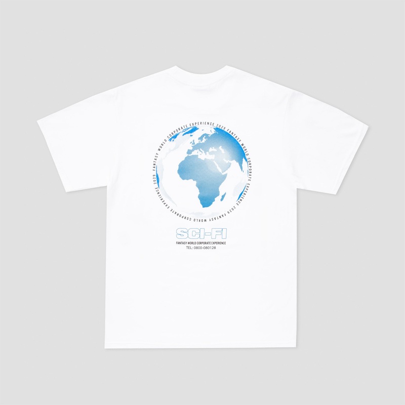 Sci-Fi Fantasy Corporate Experience T-Shirt White Small