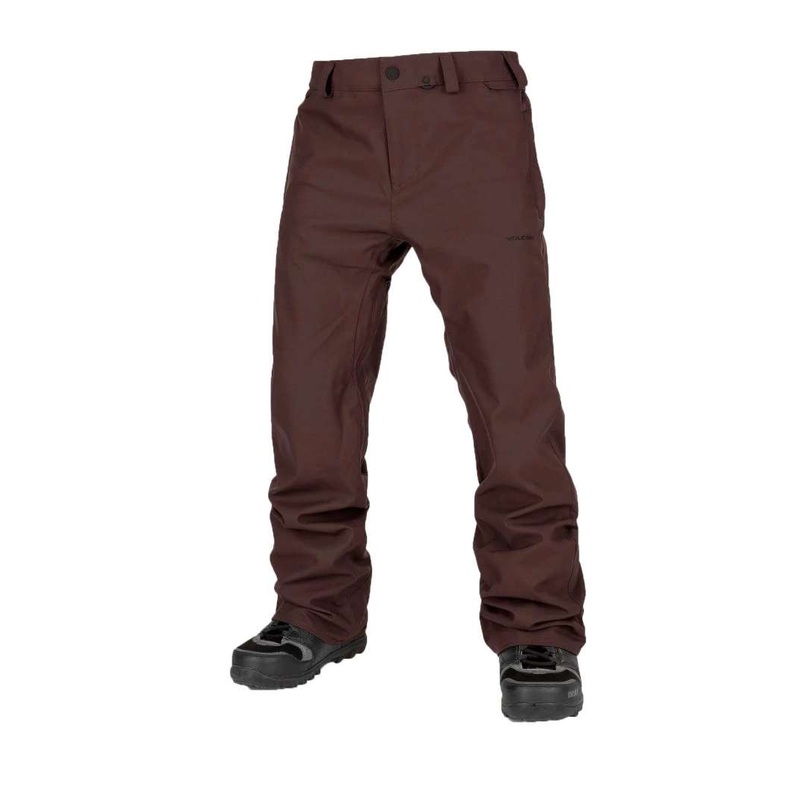 Volcom Freakin Snow Chino Snowboard Pants Black/Red SM