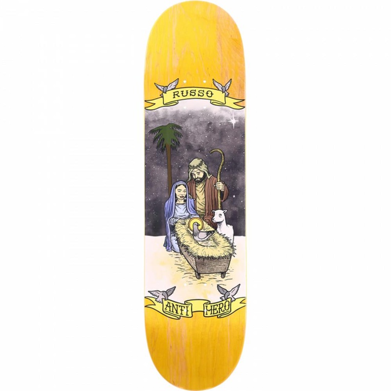 Antihero Russo Pigeon Religion 8.38″ Skateboard Deck Deck