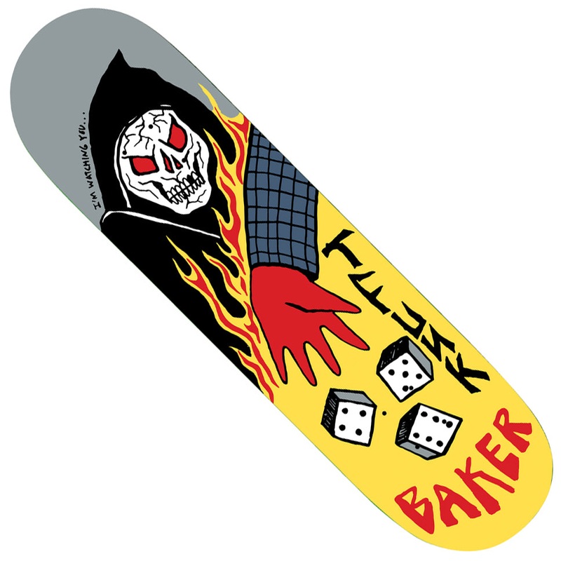 Baker Tristan Funkhouser 456 Deck Multicolor 8.75 x 32 WB:14.25