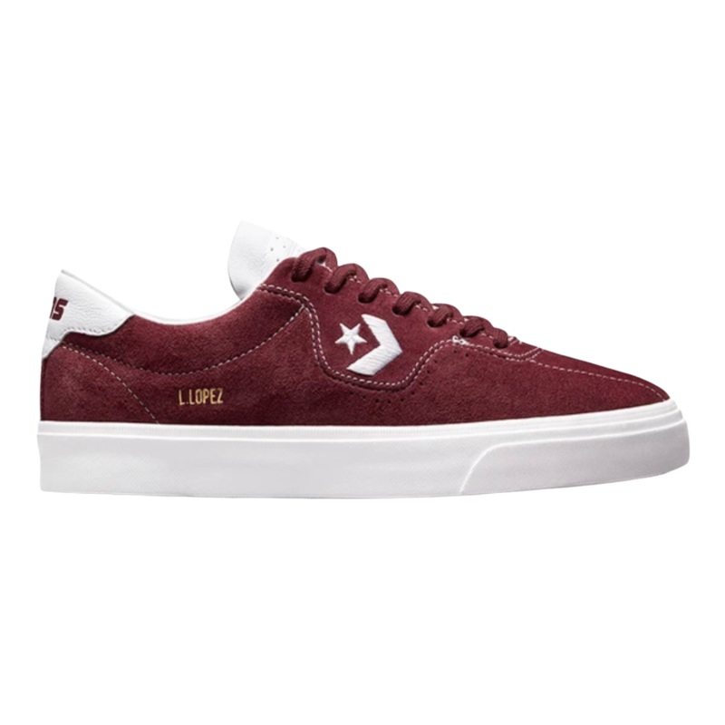 CONVERSE CONS LOUIE LOPEZ PRO (DEEP BORDEAUX/WHITE) 8