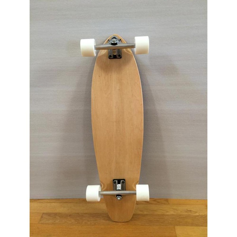 Customized Blank Kicktail 36″ Longboard Complete