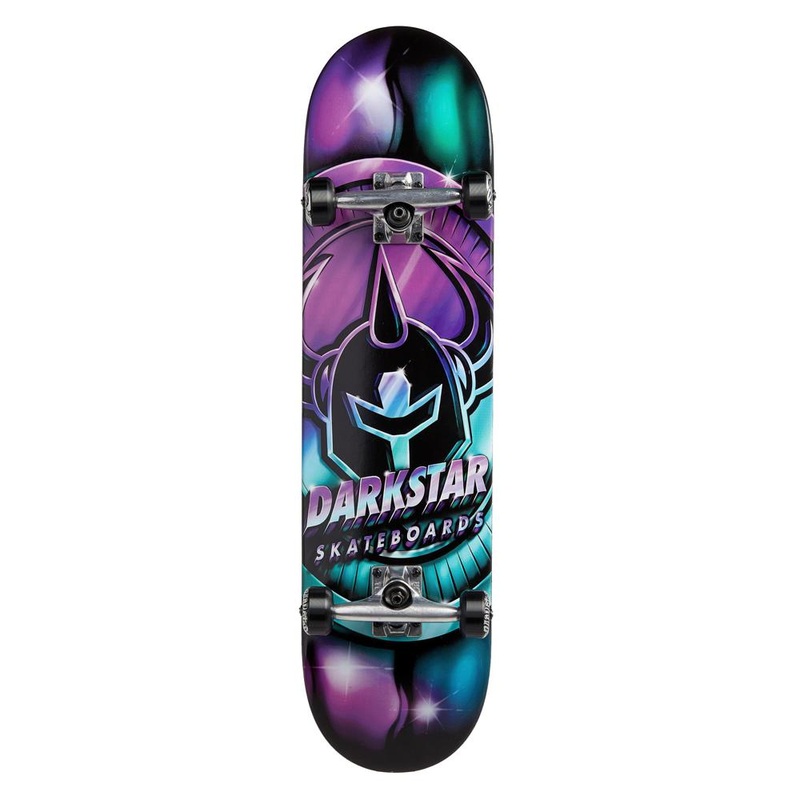 Darkstar Anodize Aqua/Purple First Push 8.0″ Skateboard Complete