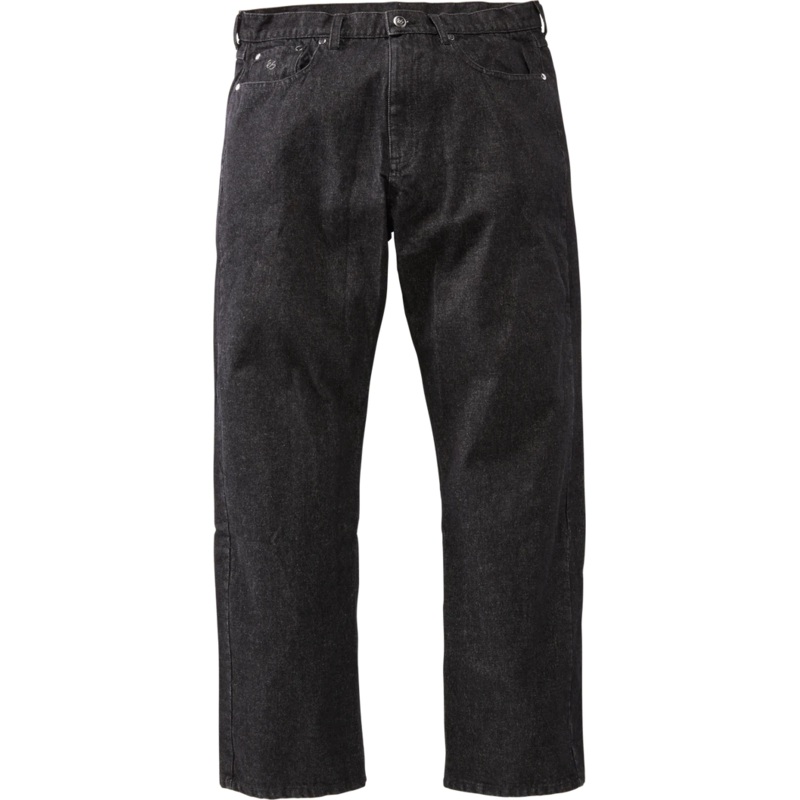 eS Black Wash Baggy Denim Pants 28