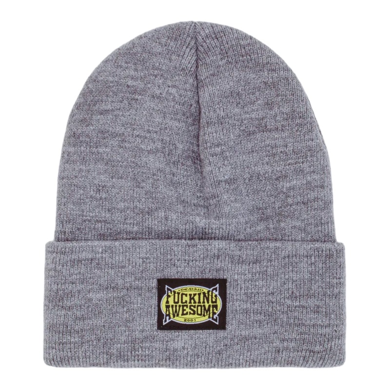 FA AWESOME KO CUFF BEANIE GREY OS