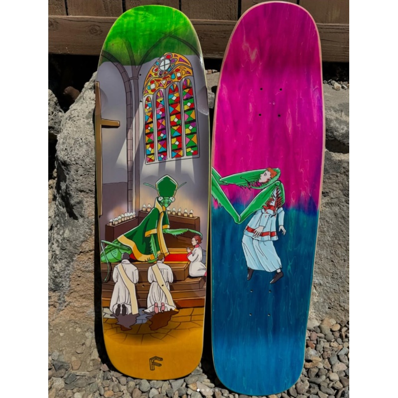 Forgotten Skateboards “Mantis Father” 9.38″ Deck
