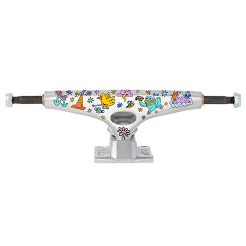 Krux Skate Like A Girl K5 Truck Polished/ Multi 8.0