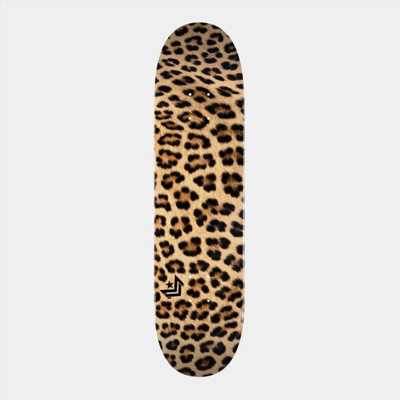 Mini Logo – 7.5″ – FF&F 18 Leopard Fur 191 Mini Deck – Multi