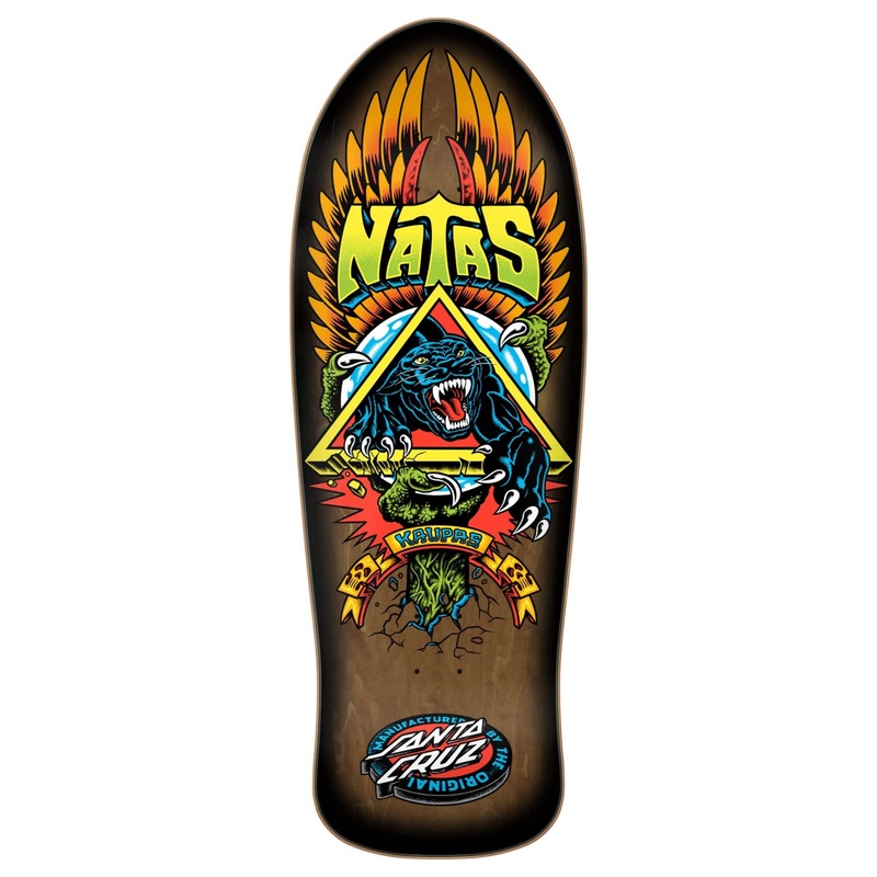Natas SC Panther Reissue Skateboard Deck 10.538in x 30.14in Santa Cruz (PRE ORDER)