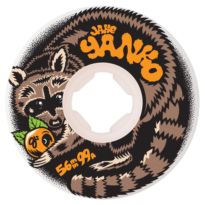 OJ 3 Jake Yanko Night Panda Elite Chubbies 99a Wheels White 56mm