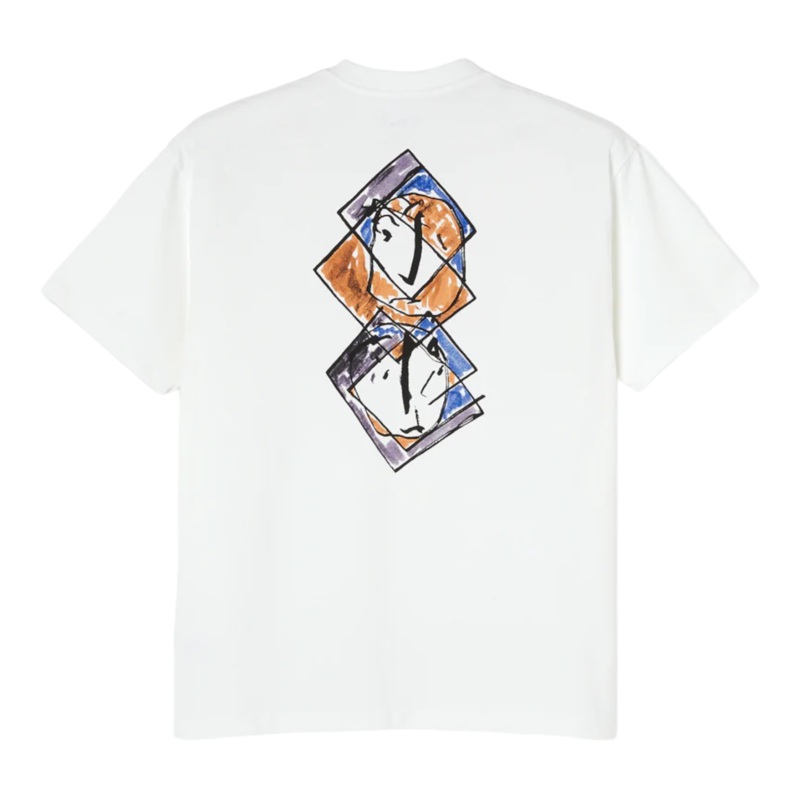 POLAR TWISTED T SHIRT WHITE S