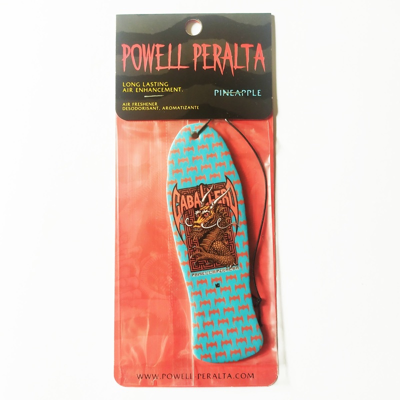 Powell Peralta Air Freshener – Cab Street (Pineapple Scent)