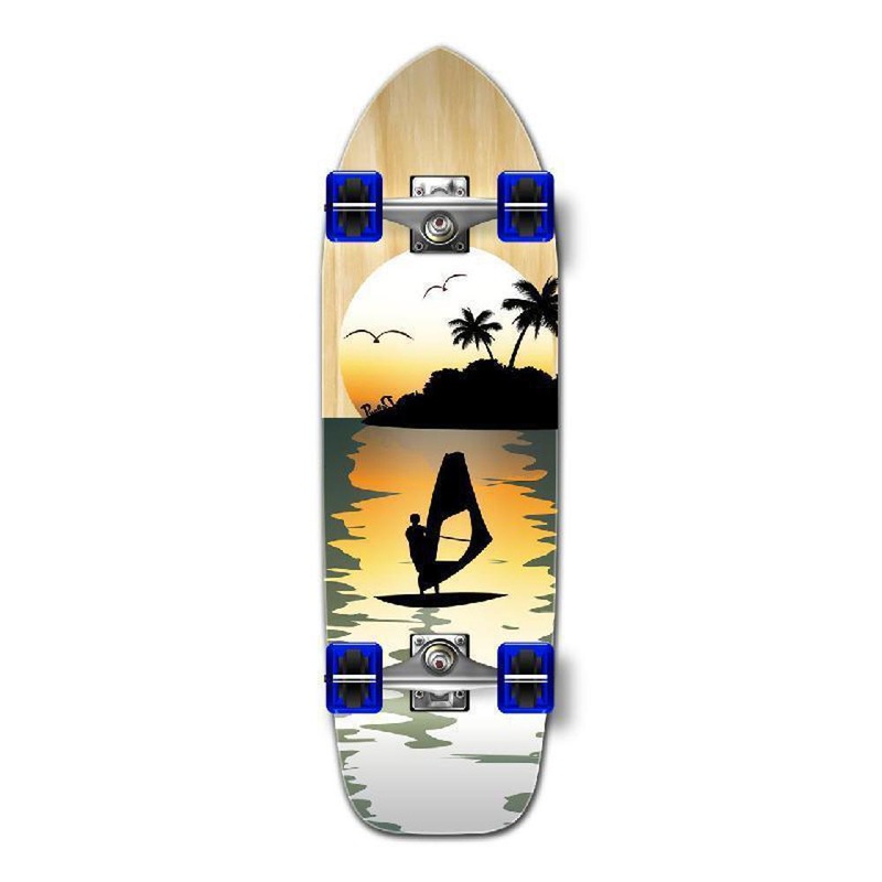 Punked Old School Longboard Complete – Natural Surfer Complete