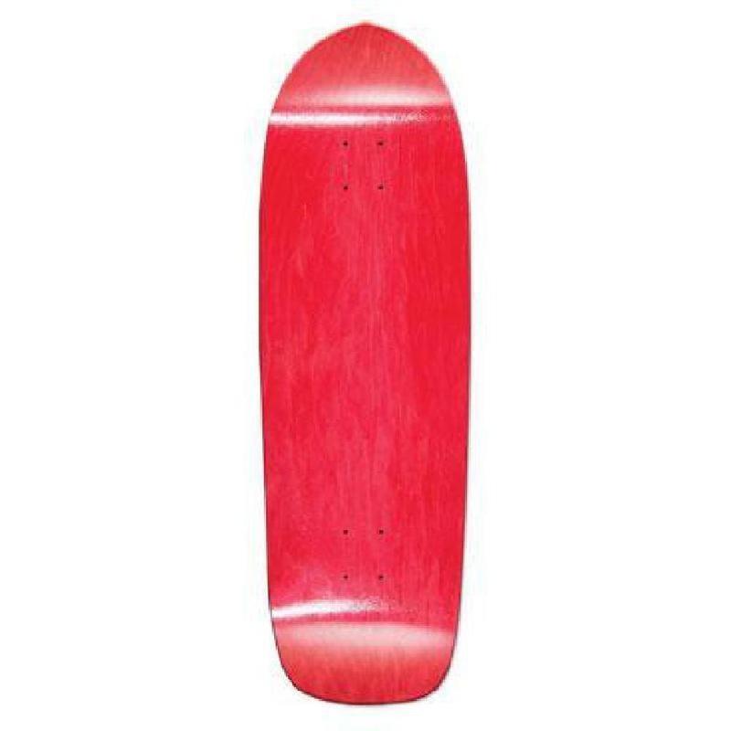 Red Skateboard Deck Blank Old School Deck 33 x 10
