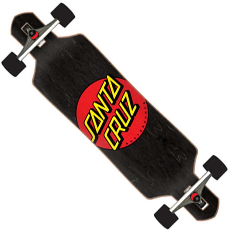 Santa Cruz Cruzer Drop Thru Classic Dot 9×36 Longboard